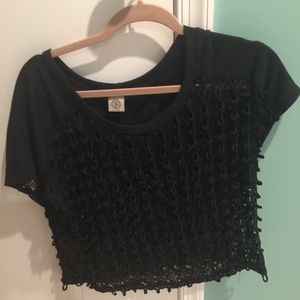 Women's see through top